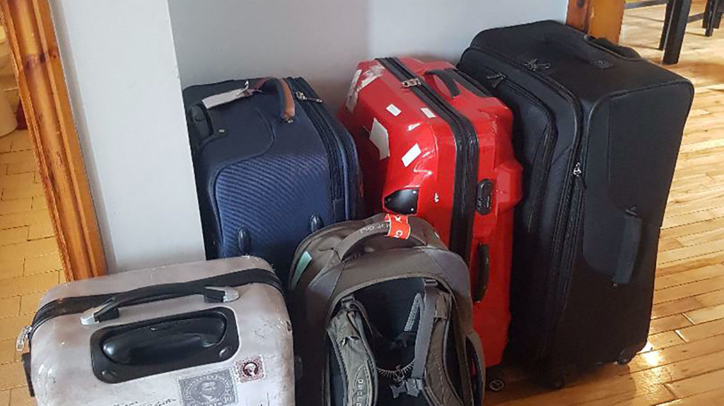 Expatriation et valises